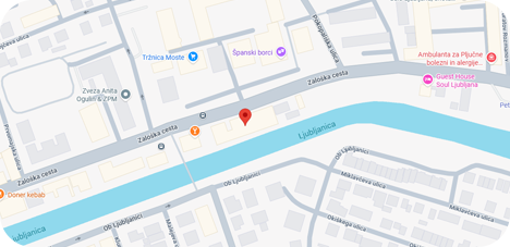 Lokacija obravnav v Ljubljani, Zaloška cesta 54